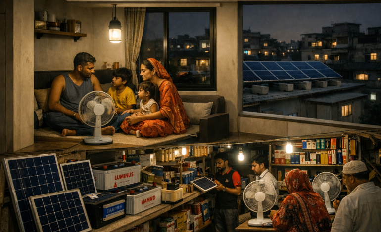 Solar, Battery-Powered Products See Sales Surge in Bangladesh Amid Power Crisis