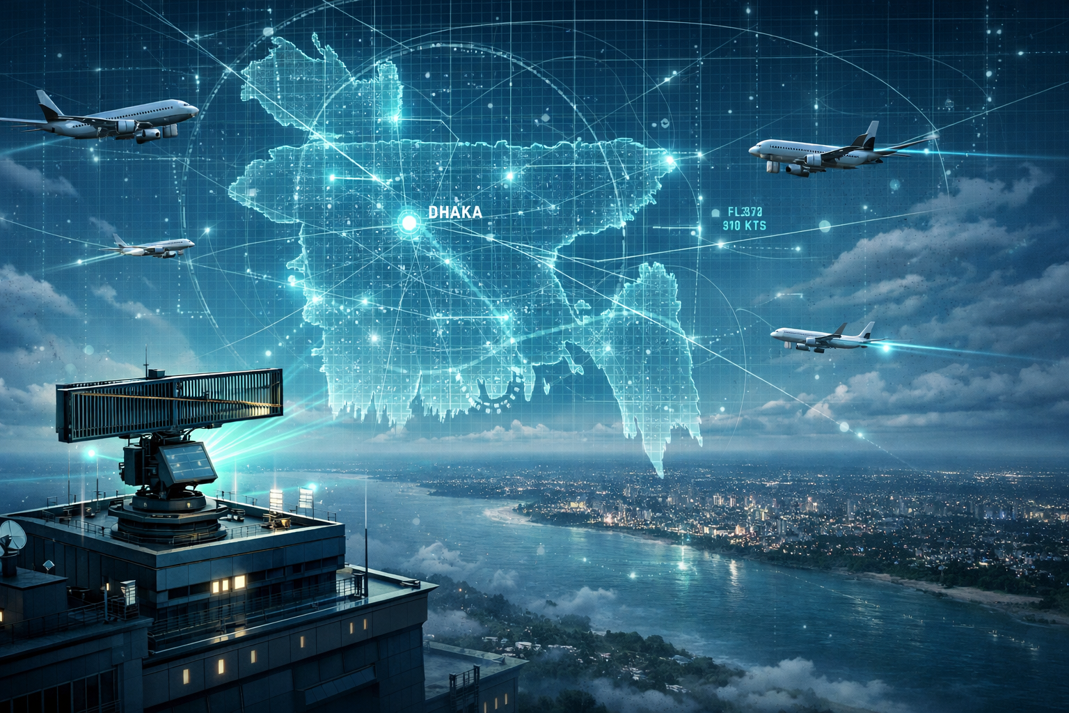 Bangladesh’s New Radar System Covers Entire Sky: Major Aviation Upgrade at HSIA