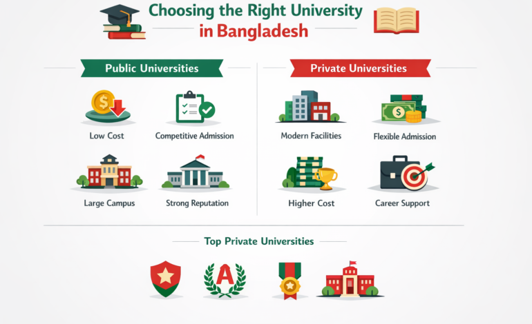 How to Choose the Right University in Bangladesh: A Complete Guide for Students