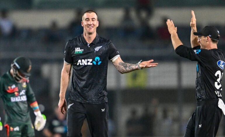 Bangladesh Lose to New Zealand in 1st ODI as Batting Falters in Mirpur