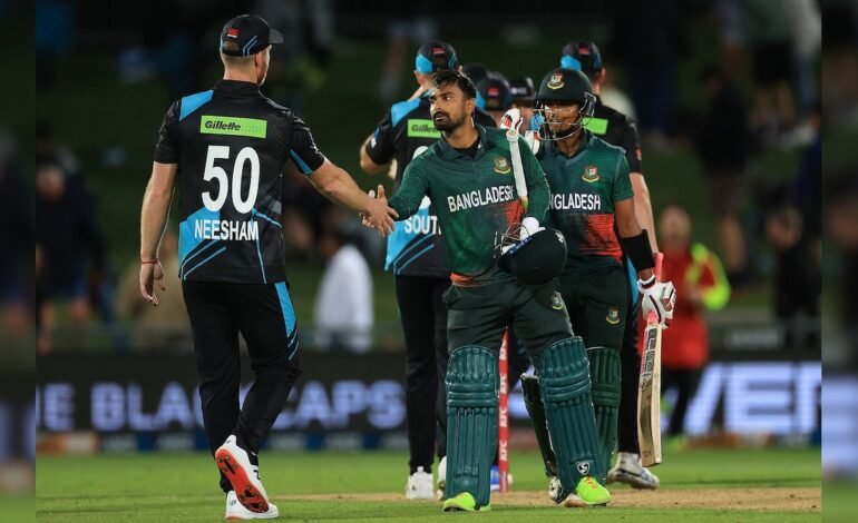 Bangladesh Return to Field Against New Zealand After Off-Field Turmoil