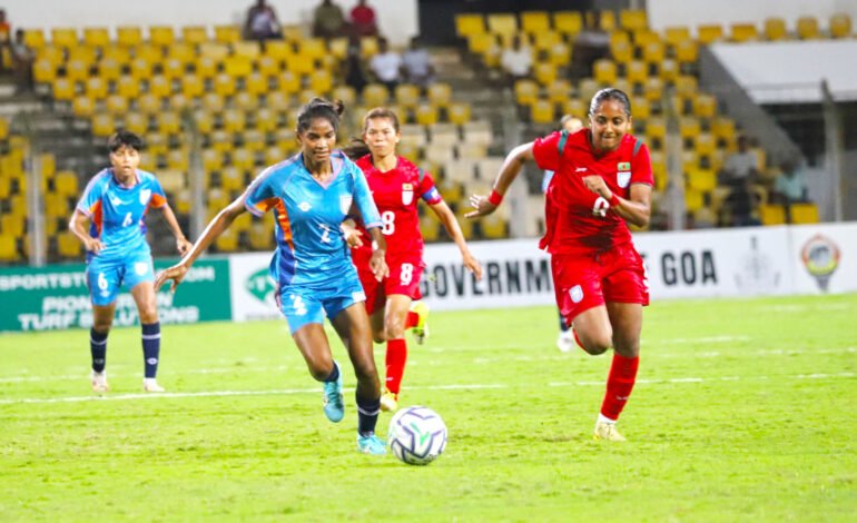 Bangladesh Lose to India but Set Up Nepal Semi-Final Clash in SAFF Women’s Championship